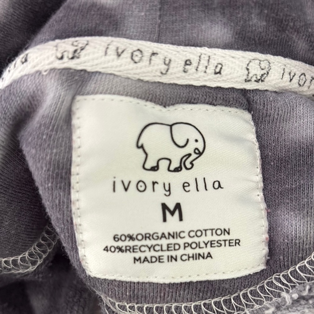 Ivory Ella Tie-Dye Hoodie Sweatshirt - Picture 4 of 7
